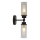 Searchlight - Wandleuchte IMPERIAL 2xG9/33W/230V schwarz