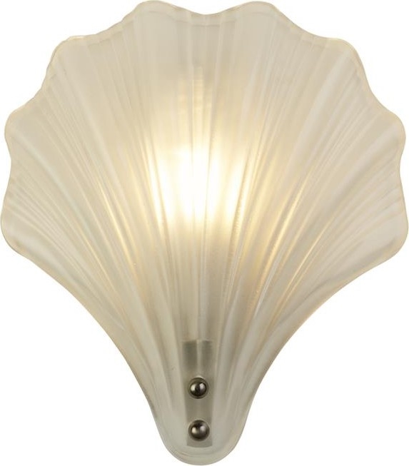 Searchlight - Wandleuchte SHELL 1xG9/7W/230V weiß