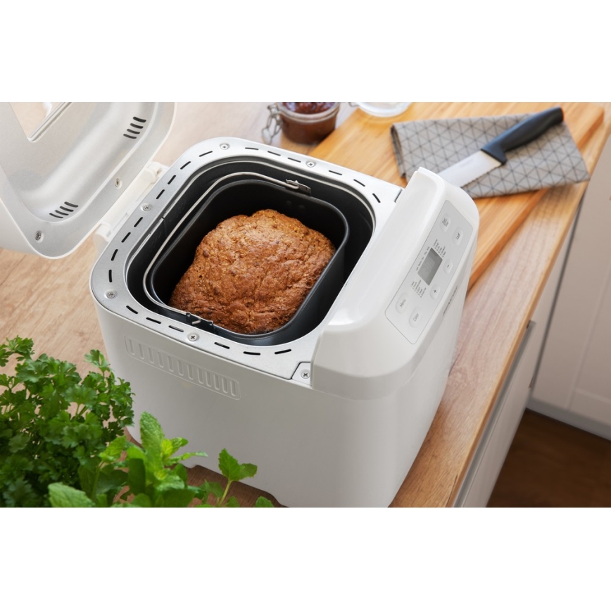 Sencor - Brotbackautomat mit LCD-Display 550W/230V
