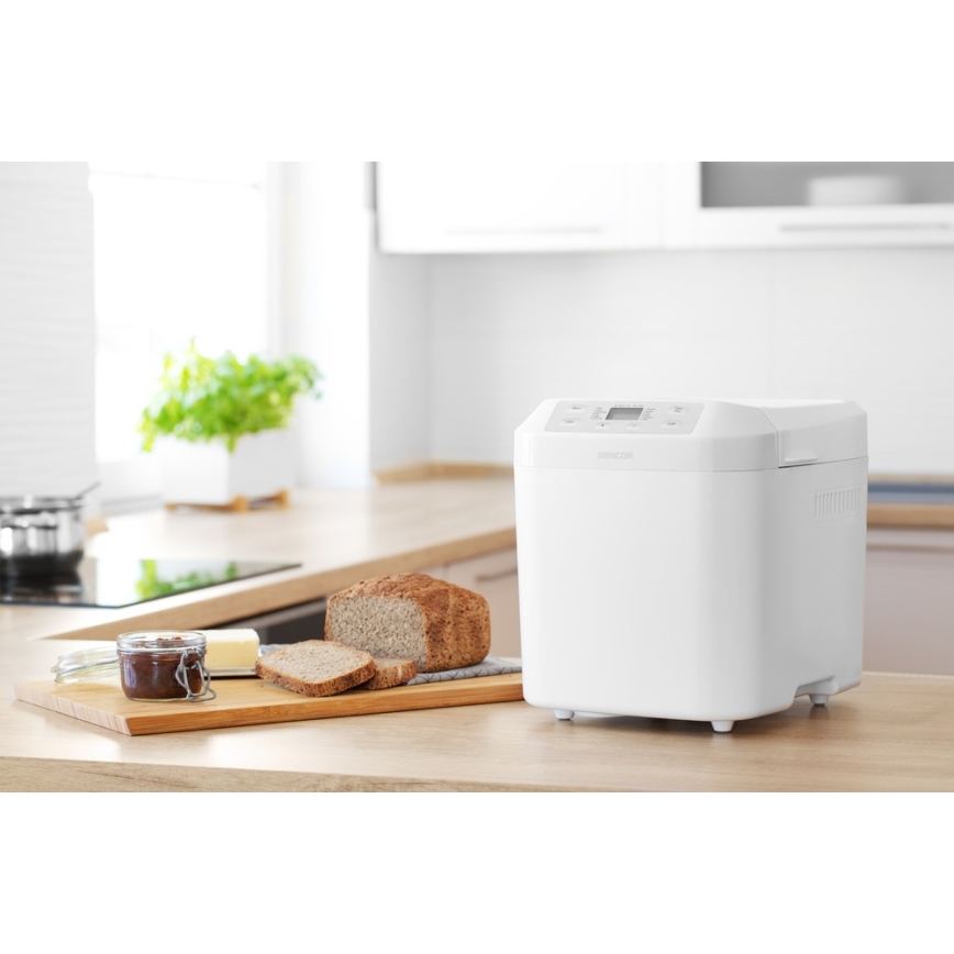 Sencor - Brotbackautomat mit LCD-Display 550W/230V