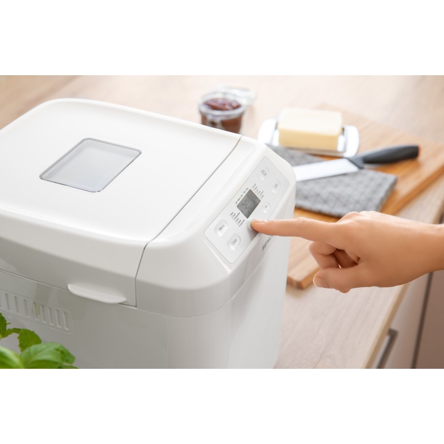 Sencor - Brotbackautomat mit LCD-Display 550W/230V