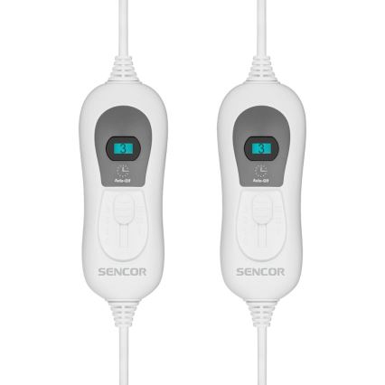Sencor - Elektrische Heizdecke für zwei Personen 120W/230V 160x140 cm
