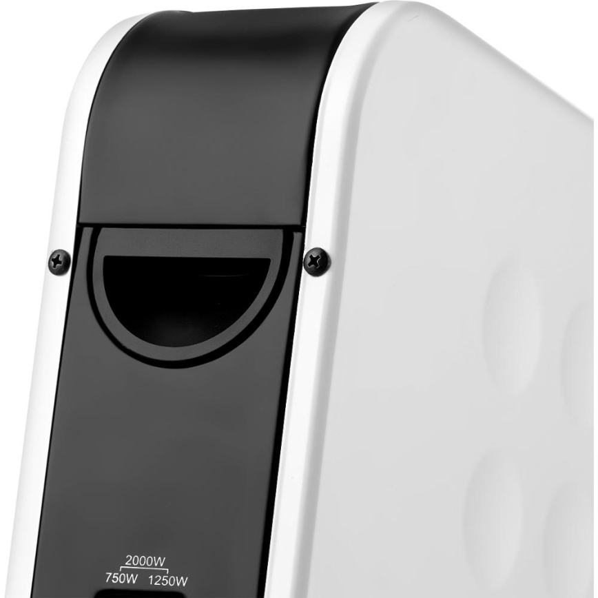 Sencor - Elektrischer Direktheizer/Konvektor 750/1250/2000W Thermostat