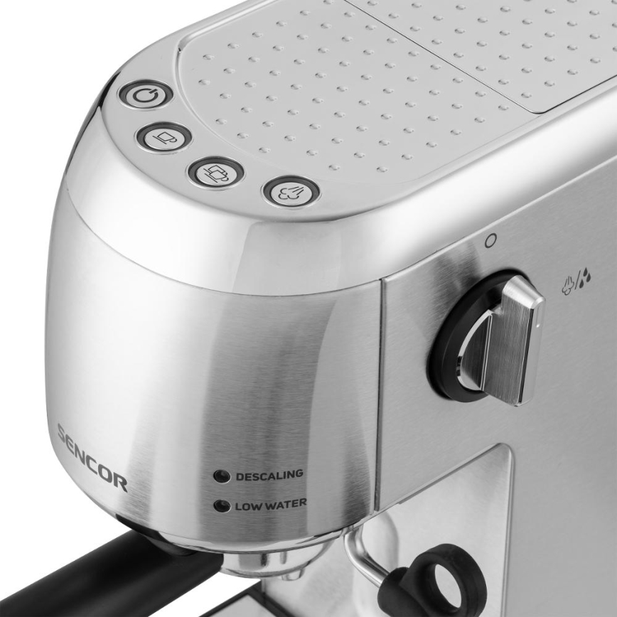 Sencor - Siebträgermaschine Espresso 1400W/230V