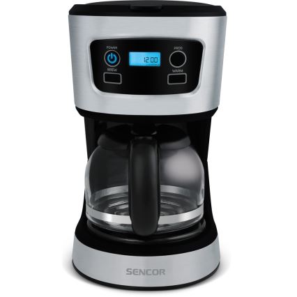Sencor - Filterkaffeeautomat mit LCD-Display 700W/230V