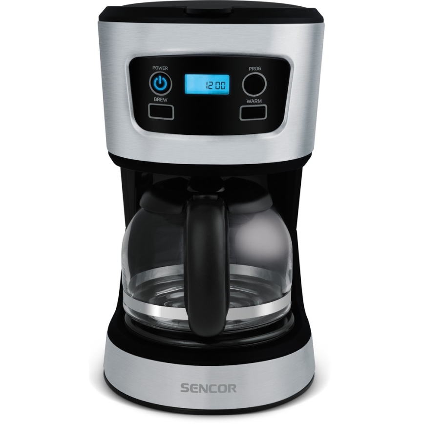 Sencor - Filterkaffeeautomat mit LCD-Display 700W/230V