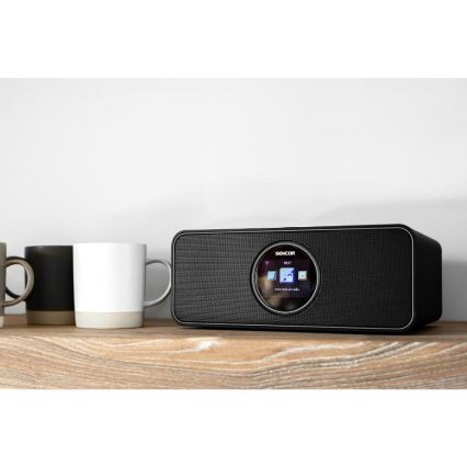 Sencor - Internetradio 14W/5V Wi-Fi + Fernbedienung