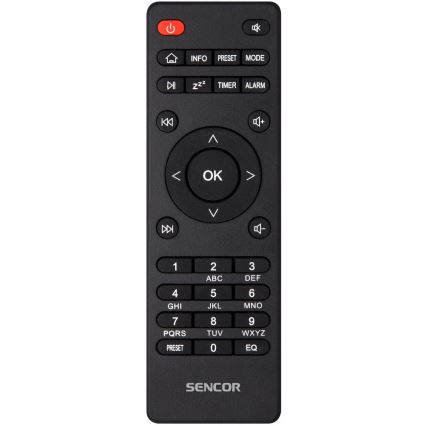 Sencor - Internetradio 14W/5V Wi-Fi + Fernbedienung
