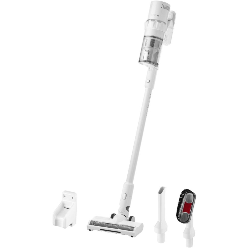 Sencor - Kabelloser Stabstaubsauger 2in1 250W/2200 mAh Weiß