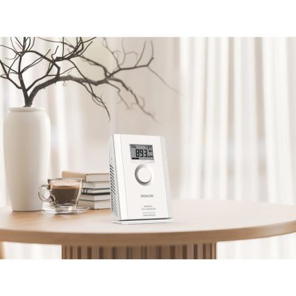 Sencor - Kabelloser CO2-Sensor 5V/3xAA 2000 mAh