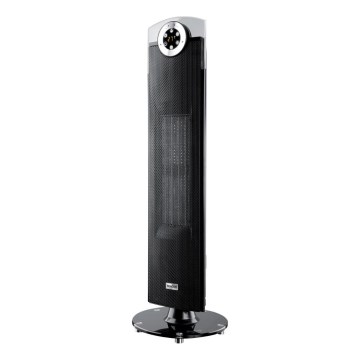Sencor - Keramik-Heizlüfter 1300/2500W/230V schwarz + Fernbedienung