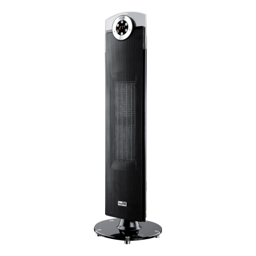 Sencor - Keramik-Heizlüfter 1300/2500W/230V schwarz + Fernbedienung
