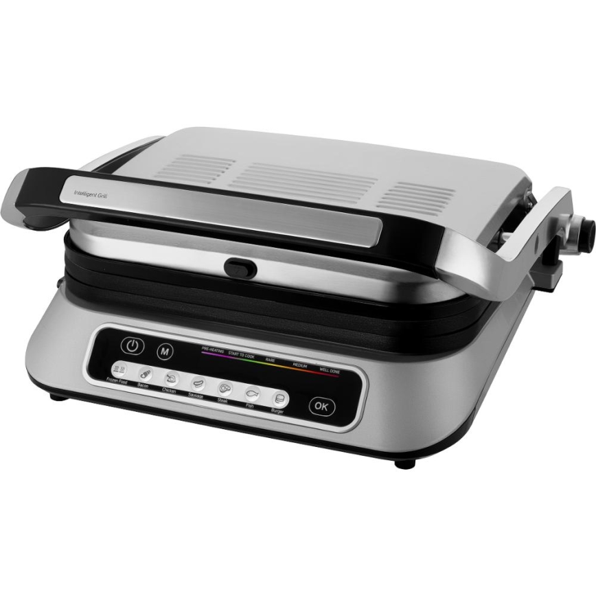 Sencor - Kontaktgrill 2100W/230V matt Chrom