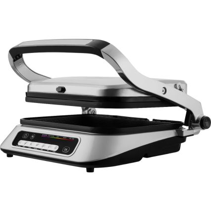 Sencor - Kontaktgrill 2100W/230V matt Chrom
