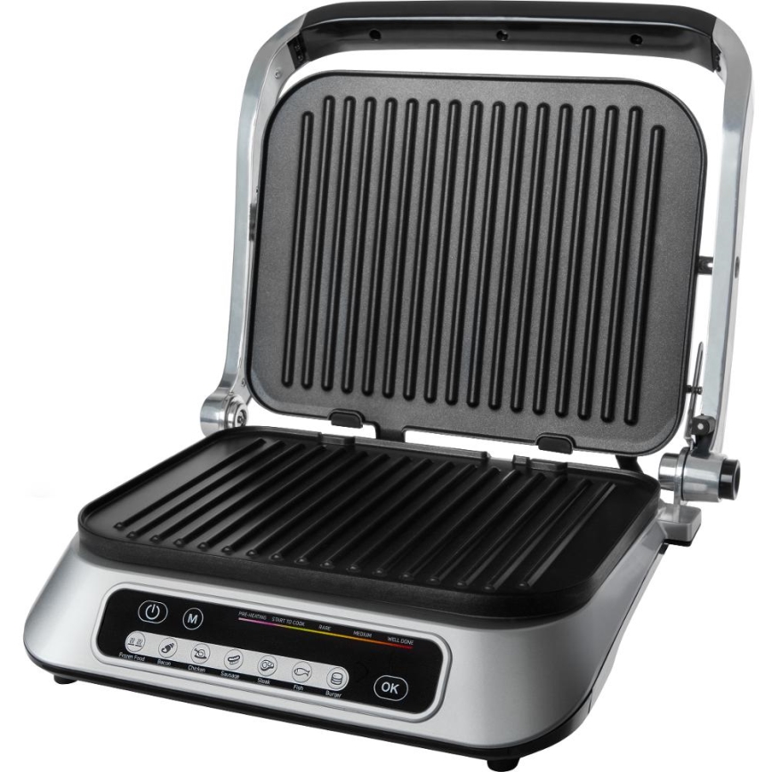 Sencor - Kontaktgrill 2100W/230V matt Chrom