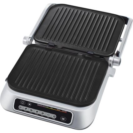 Sencor - Kontaktgrill 2100W/230V matt Chrom