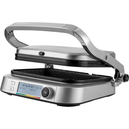 Sencor - Kontaktgrill 2100W/230V matt Chrom