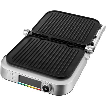 Sencor - Kontaktgrill 2100W/230V matt Chrom