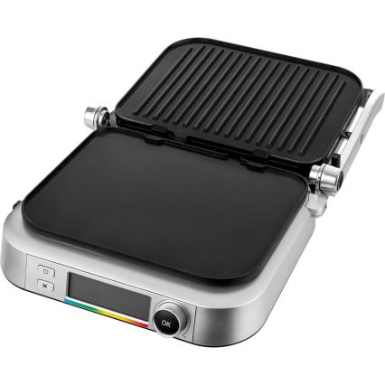 Sencor - Kontaktgrill 2100W/230V matt Chrom