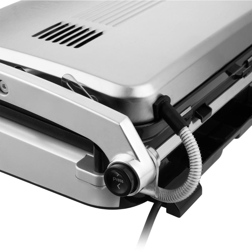 Sencor - Kontaktgrill 2100W/230V matt Chrom