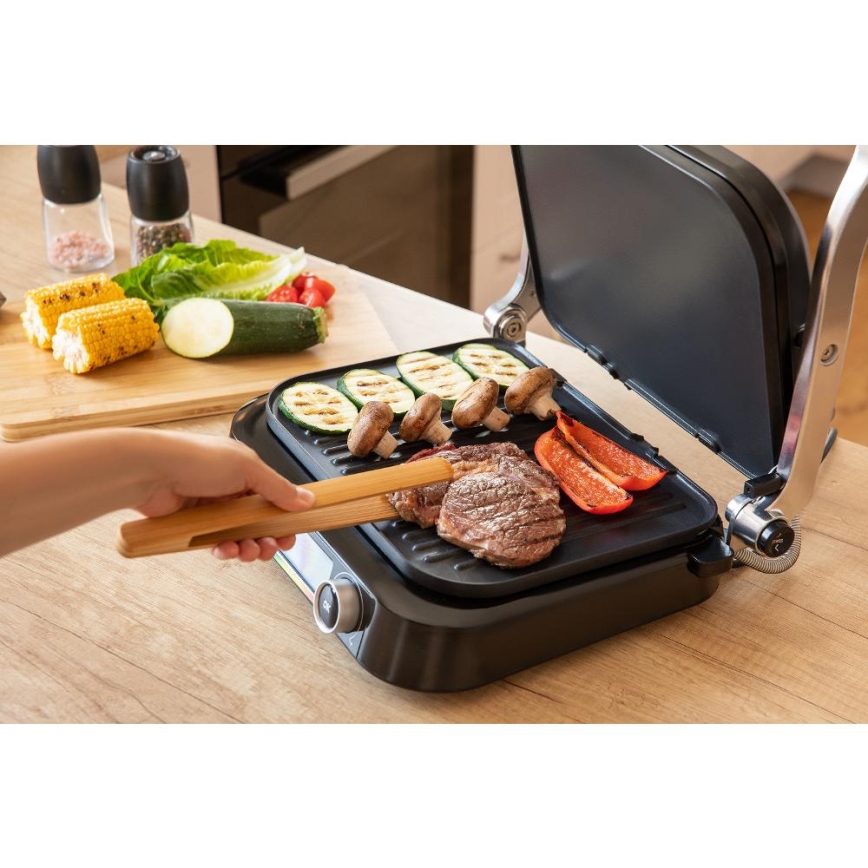Sencor - Kontaktgrill 2100W/230V schwarz