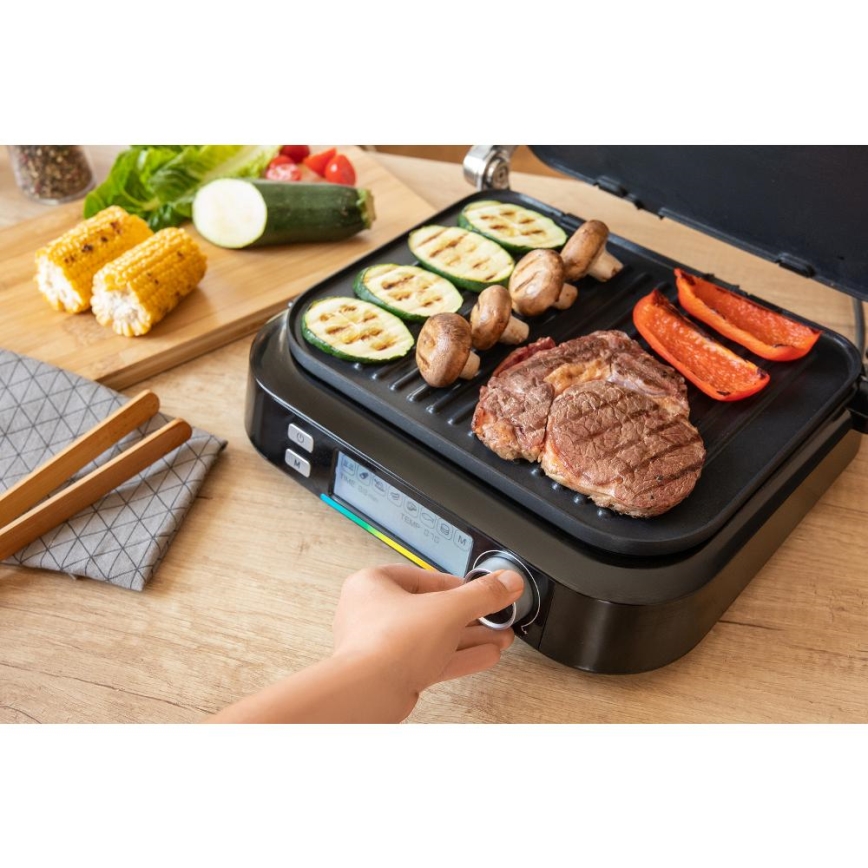 Sencor - Kontaktgrill 2100W/230V schwarz