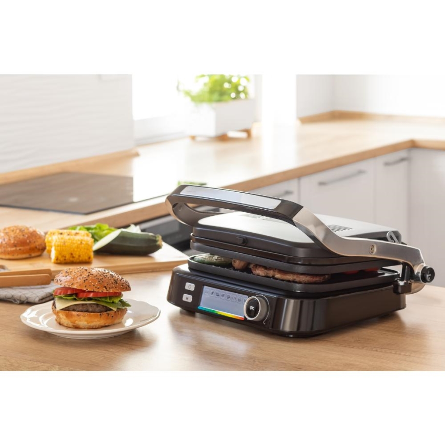 Sencor - Kontaktgrill 2100W/230V schwarz