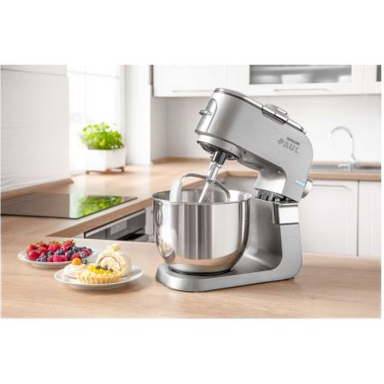 Sencor - Küchenmaschine mit Edelstahlschüssel 1700W/230V mattchrom