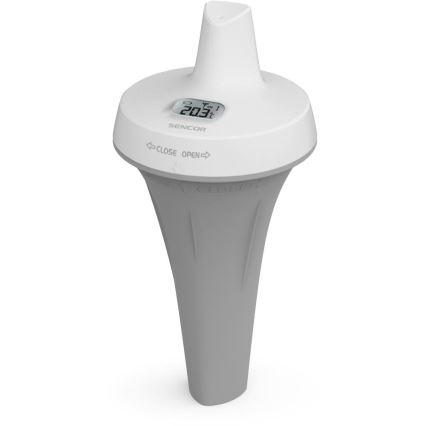 Sencor - Messstation mit kabellosem Schwimmsensor für den Pool 2xAA + 2xAA IPX7