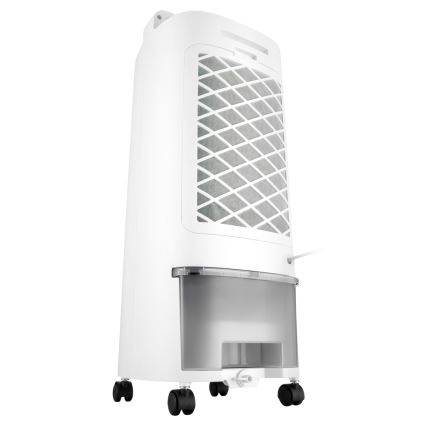Sencor - Mobiler Luftkühler mit LED-Display 3in1 45W/230V Weiß + Fernbedienung