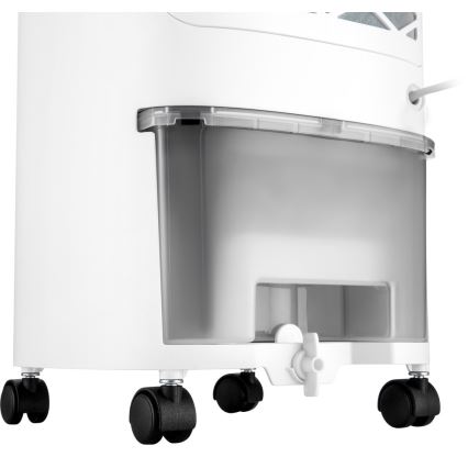 Sencor - Mobiler Luftkühler mit LED-Display 3in1 45W/230V Weiß + Fernbedienung