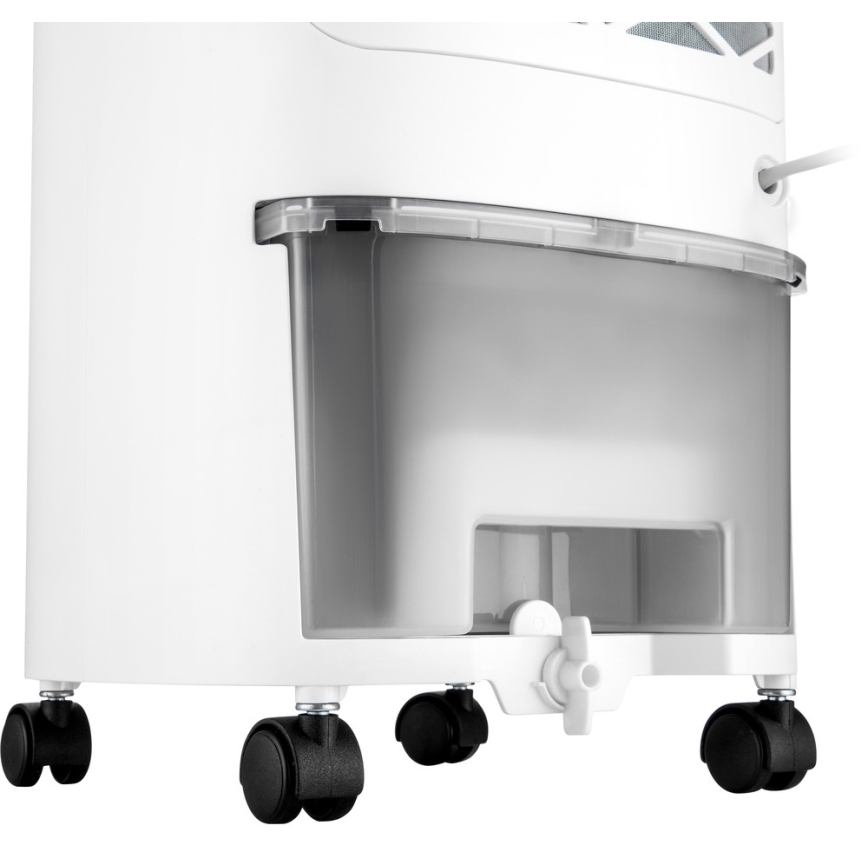 Sencor - Mobiler Luftkühler mit LED-Display 3in1 45W/230V Weiß + Fernbedienung