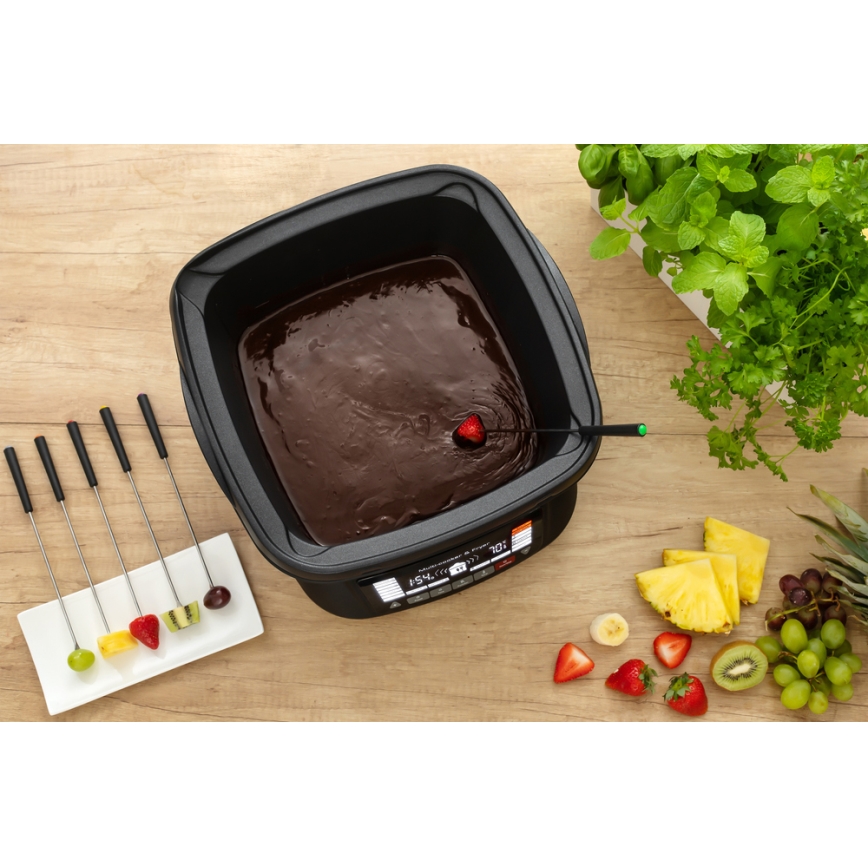 Sencor - Multifunktionsbratpfanne mit Zubehör 1800W/230V 18 Funktionen 4,8l