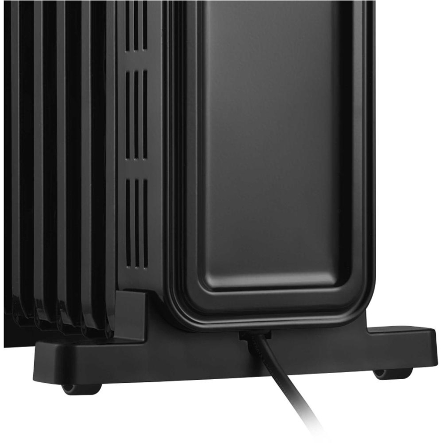 Sencor - Ölradiator mit 9 Rippen 800/1200/2000W/230V schwarz