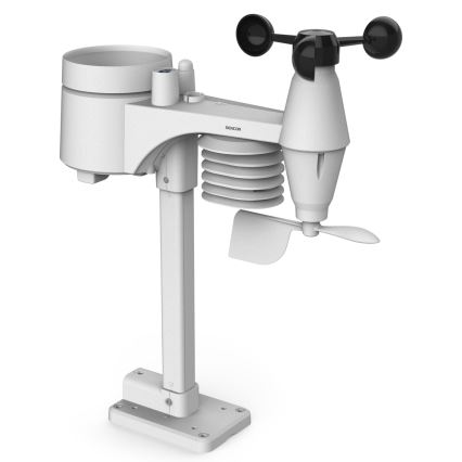 Sencor - Professionelle Wetterstation mit farbigem LCD-Display 5V/1xCR2032 + 3xAA Wi-Fi