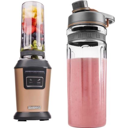 Sencor - Smoothie-Mixer mit Zubehör 800W/230V kupferfarben