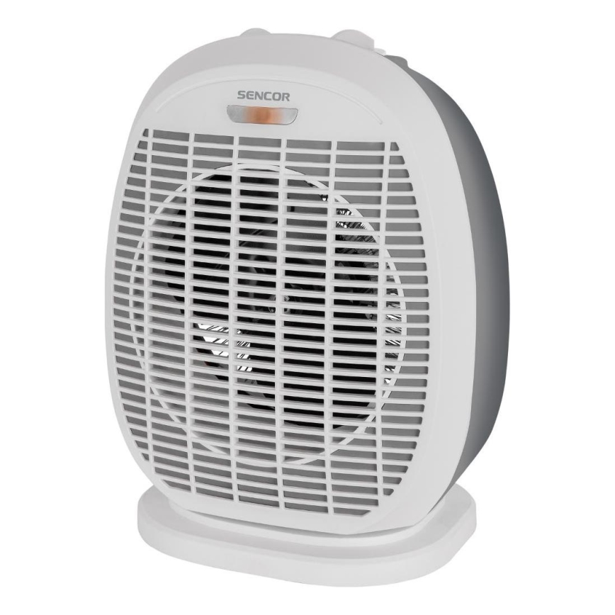 Sencor - Ventilator mit Heizelement 1200/2000W/230V weiß/grau
