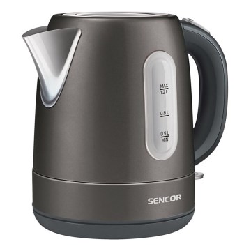 Sencor – Wasserkocher 1,2 l 2150W/230V anthrazit