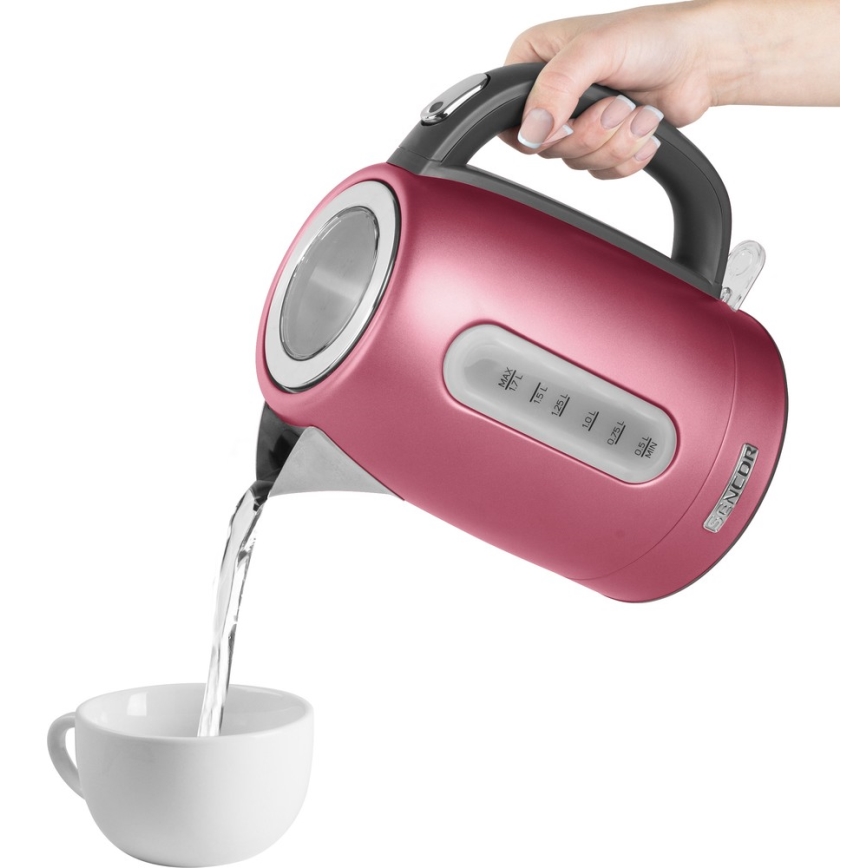 Sencor - Wasserkocher 1,7 l 2150W/230V rosa