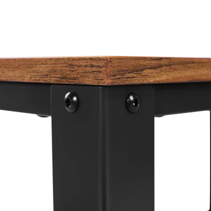 Serviertisch MARGE, braun/schwarz