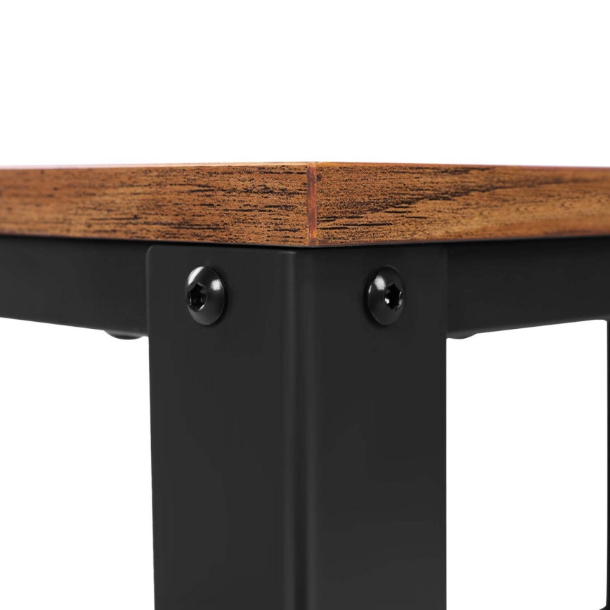 Serviertisch MARGE, braun/schwarz