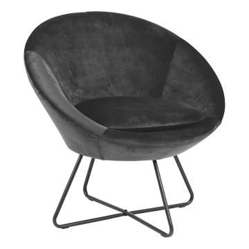 Sessel BERYL Dunkelgrau