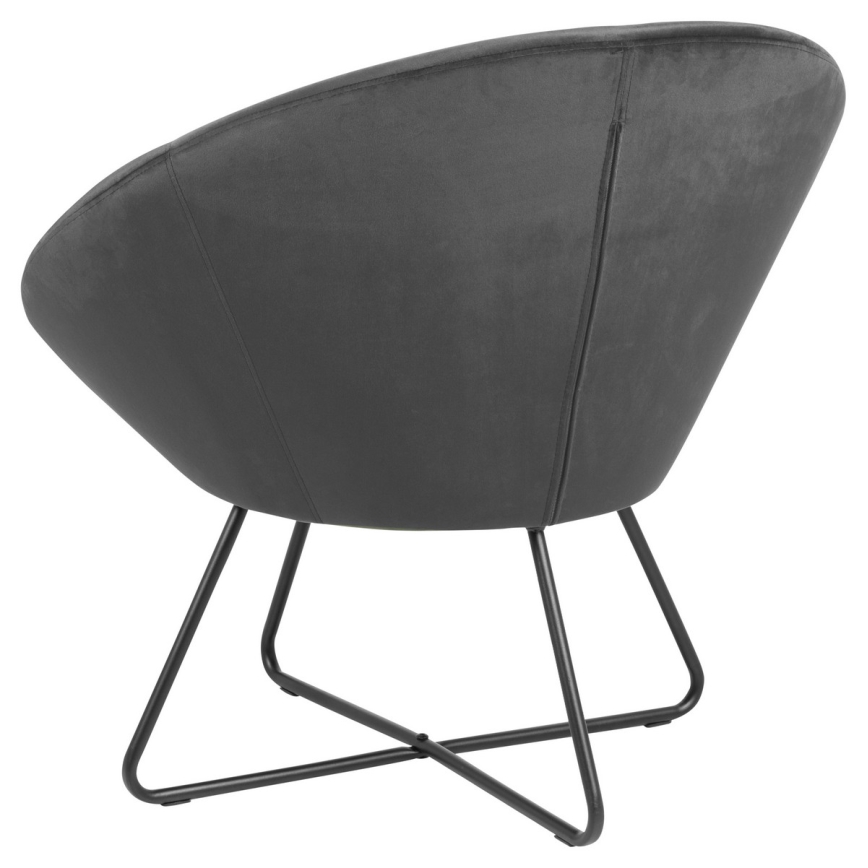 Sessel BERYL Dunkelgrau