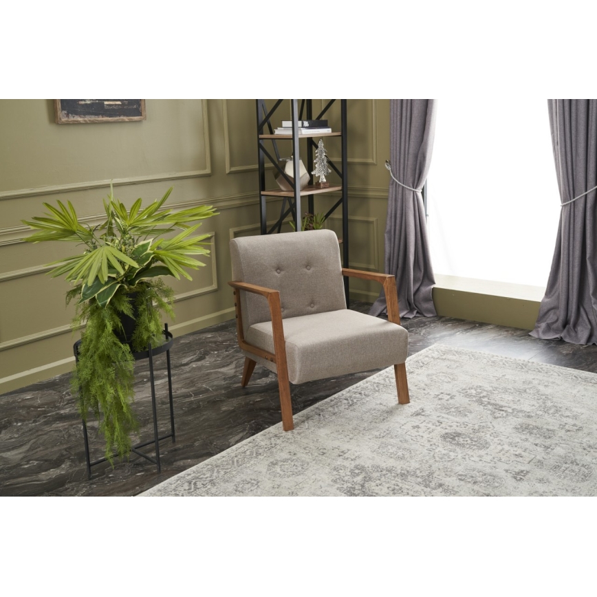 Sessel DELI cremefarben