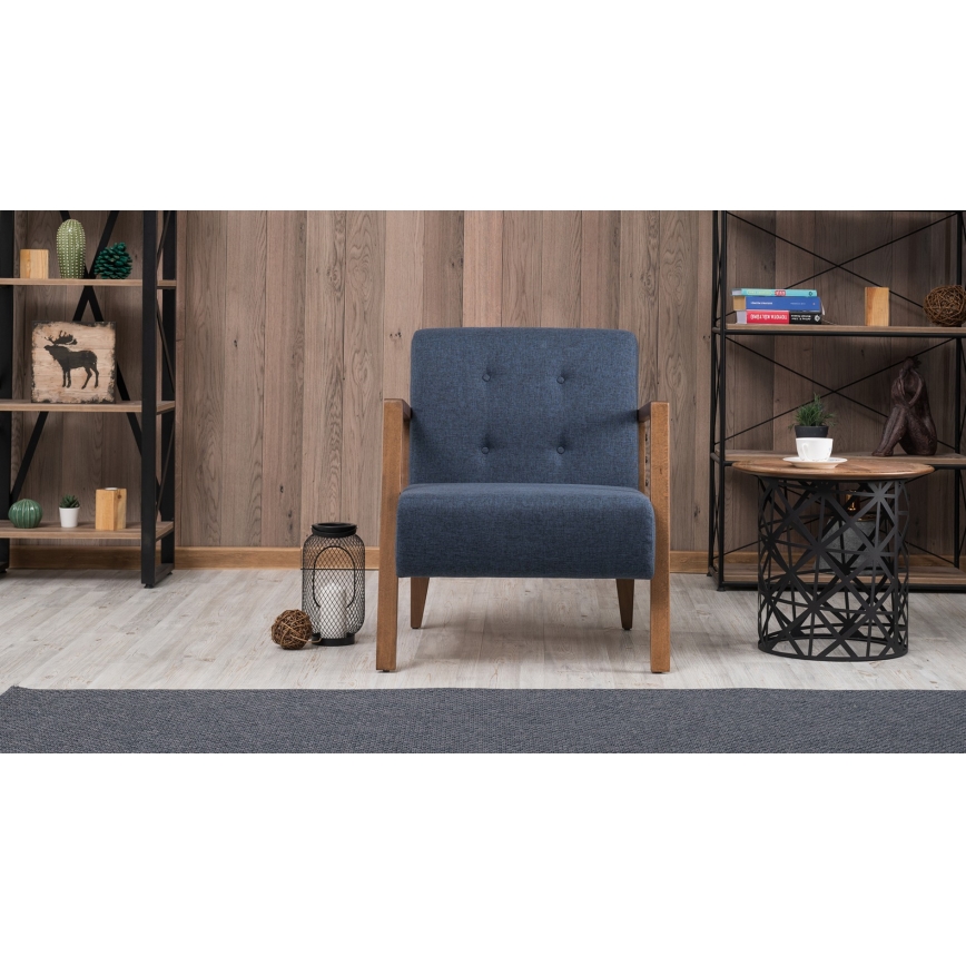 Sessel PUKI blau