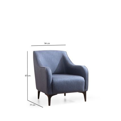 Sessel ROCO blau