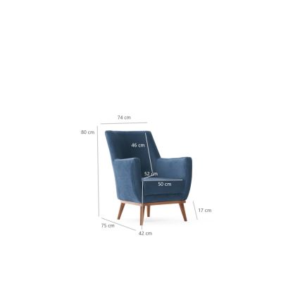 Sessel SIRO blau