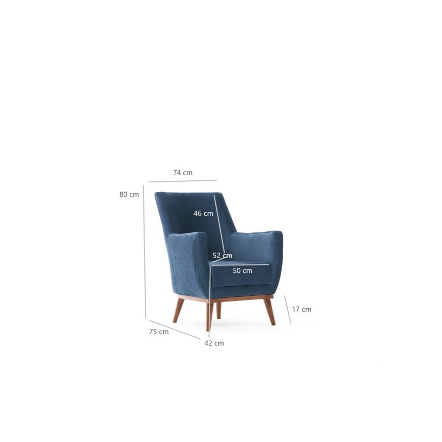 Sessel SIRO blau