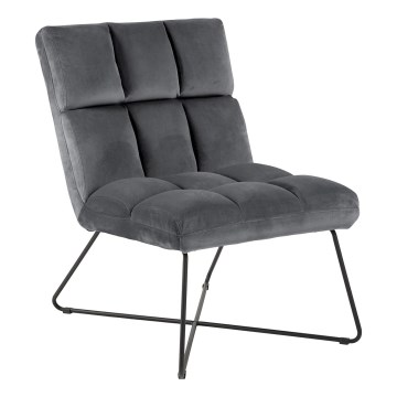 Sessel ZETA dunkelgrau