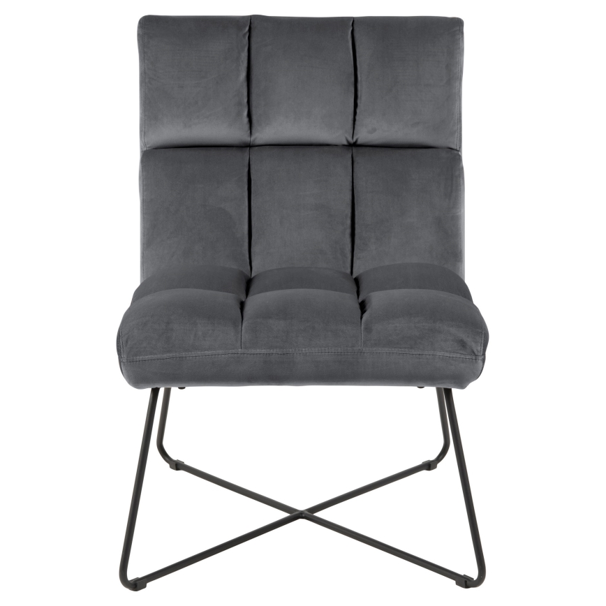 Sessel ZETA dunkelgrau
